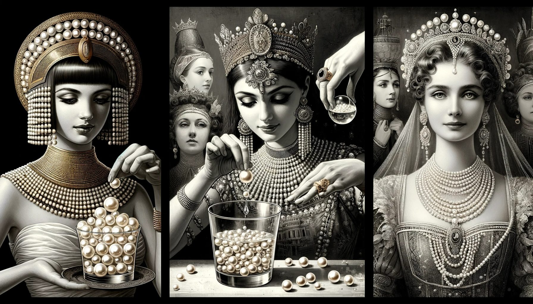chanel, cleopatra, perle