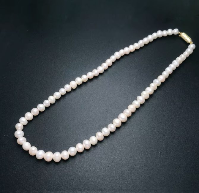 necklace fresh water pearls